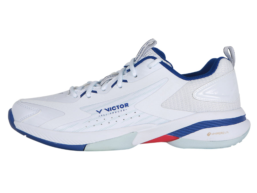 Victor A970TD-AB Badminton COURT SHOE MEN'S SIZE (White/Blue)