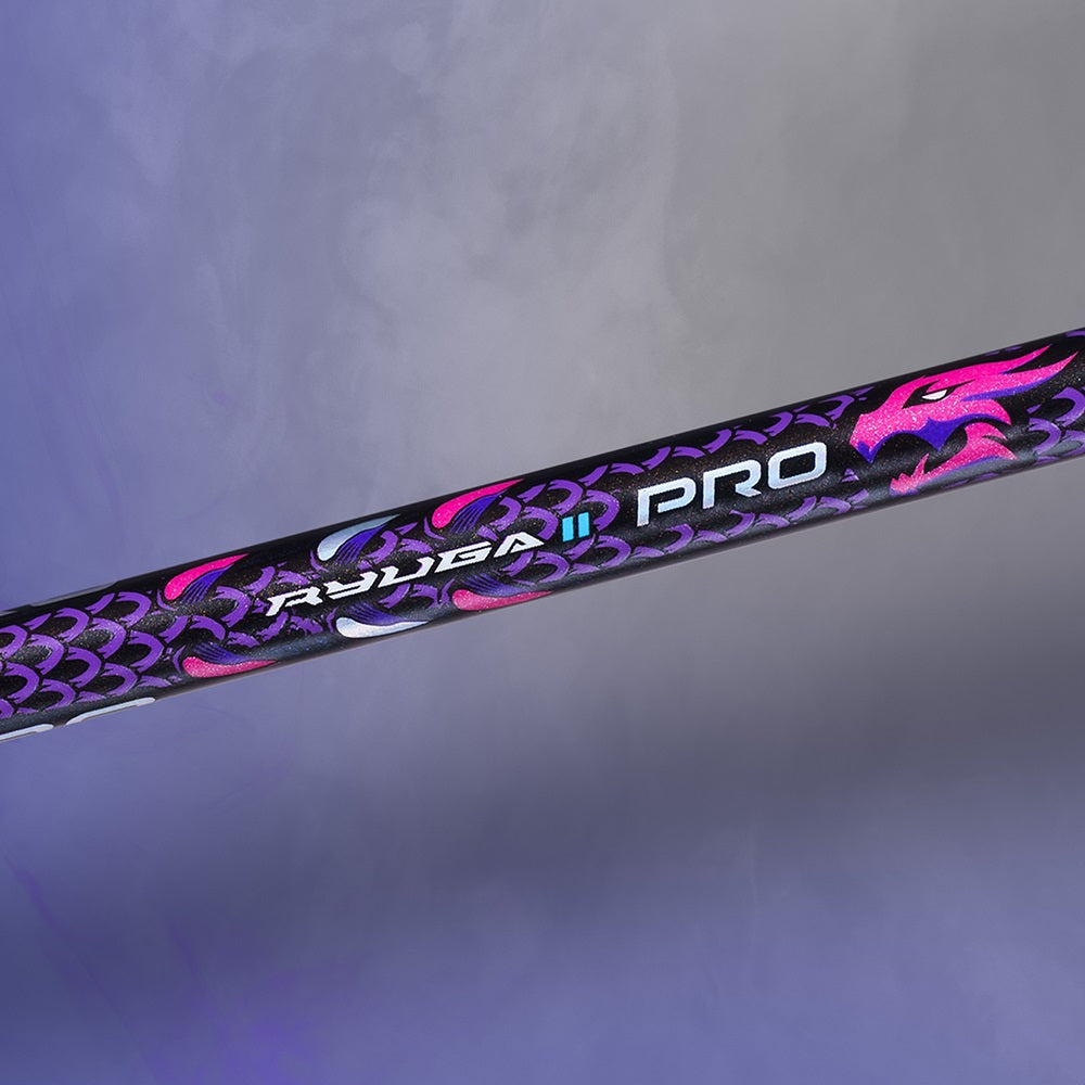 Victor Thruster Ryuga II Pro Badminton Racket (TK-RYUGAII PRO) - Dark Purple