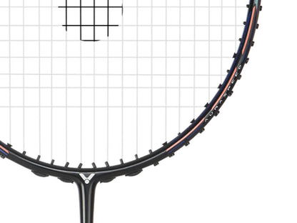 Victor AuraSpeed Hypersonic Plus (ARS-HS-PLUS) Dull Black Badminton Racket 4U