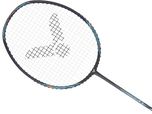 Victor THRUSTER K 6 Badminton Racket (TK-6 C) BLACK Strung 4U