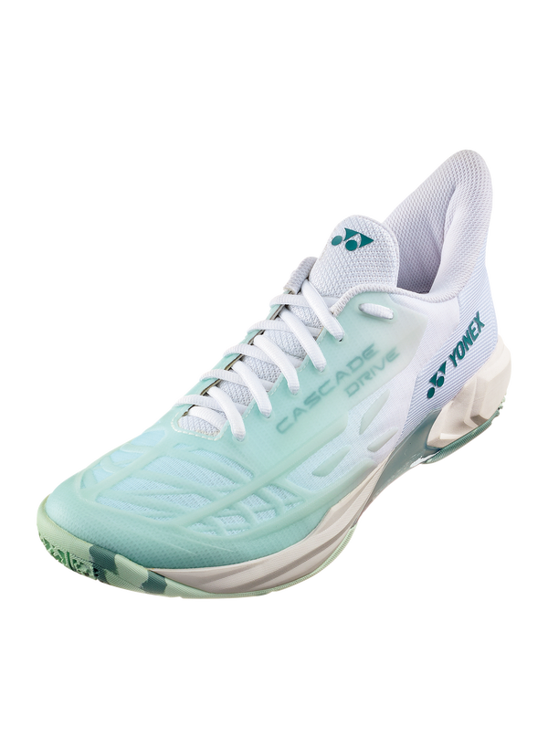 Yonex POWER CUSHION CASCADE DRIVE White/Green Badminton Shoes