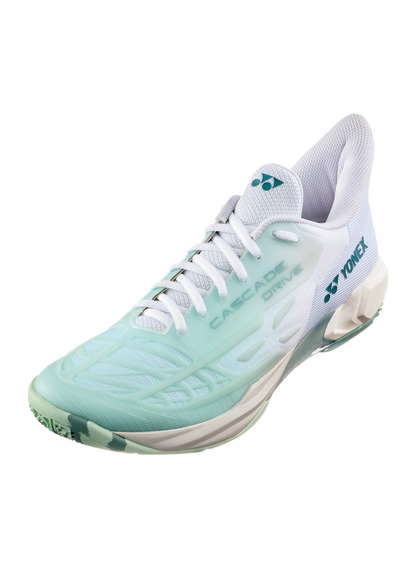 Yonex POWER CUSHION CASCADE DRIVE White/Green Badminton Shoes